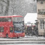 Szakad a hó Londonban és Nagy-Britannia több másik területén is