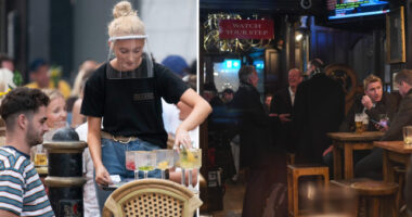 Tömegesen foglalnak az emberek a pubokban Angliaszerte az újranyitáshoz közeledve