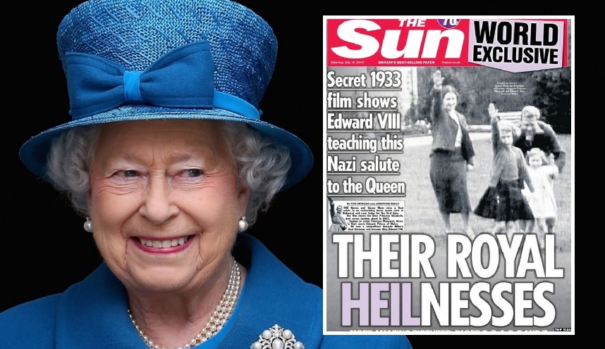 Az angol királynő náci tisztelgése: exkluzív videó látott napvilágot 1933-ból 2