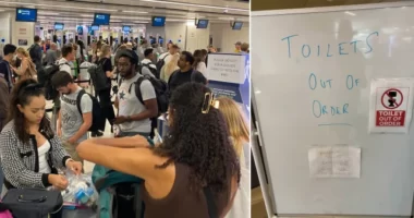 London egyik legnagyobb repülőterén szinte teljesen megszűnt a vízellátás: nem lehetett lehúzni a WC-ket és bezárt az éttermek jelentős része