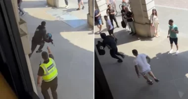 Fegyveres rablók egész csapata támadta meg és rabolta ki az egyik Apple store-t és a bent vásárlókat is London belvárosában