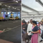 Rendőrök lepték el Anglia legnagyobb repterét, és az egész 2-es terminál területéről mindenkit evakuálni kellett