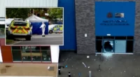A rendőrök lőttek agyon egy férfit sörétes puskával közvetlenül a rendőrség épülete előtt Angliában 2