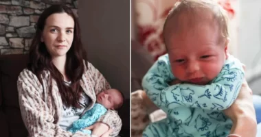 Egy taxiban, menet közben, egyedül kellett megszülnie gyermekét egy nőnek Angliában, miután a kórházba menet „egyszer csak már kint volt a feje”…