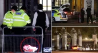 Robbanás volt hallható a Buckingham Palace előtt, egy férfit pedig letartóztattak, akinél egy gyanús táska volt és lőszereket dobált át a palota területére 2