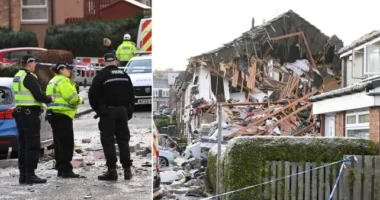 Darabokra robbant egy ház Nagy-Britanniában, Edinburghban – 1 halott, többen kórházban