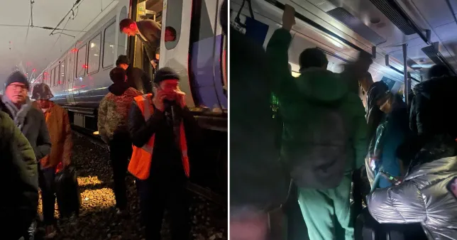 Ezrek rekedtek vonatok belsejében több órára egy hatalmas áramszünet miatt Londonban – többen elájultak, teljes volt a káosz 1