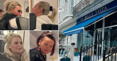 4 nő próbált meg fizetés nélkül „elmenekülni” egy étteremből Angliában, ráadásul 8 gyerekkel, de az egyiket elkapták, és „odahurcolták” egy bankautomatához