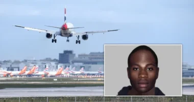 Az egyik angliai repülőjárat kerekeinél egy halálra fagyott ember holttestét fedezték fel