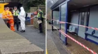 Egy vasútállomáson, mások szeme láttára gyújtotta fel magát egy férfi Angliában 2