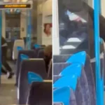 A sikoltozó utasok szeme láttára késeltek meg egy férfit egy vonaton Angliában