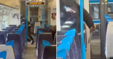 A sikoltozó utasok szeme láttára késeltek meg egy férfit egy vonaton Angliában