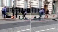 A nyílt utcán, többek szeme láttára összevertek egy férfit és egy nőt Londonban 2