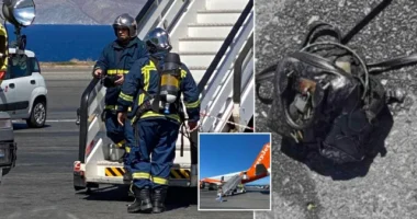 Robbanások, majd tűz az egyik londoni repülőjárat utasterében, miután az egyik utas táskájának tartalma kigyulladt