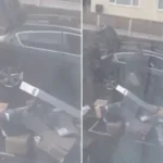 A nyílt utcán támadtak meg, törtek fel és fosztottak ki egy csomagszállító furgont Londonban