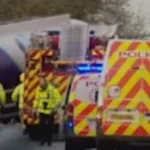 Súlyos közúti baleset szenteste Angliában – 2 teherautó csapódott egymásnak, mindkét sofőr életét vesztette