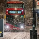 Hatalmas havazás és ónos eső az Egyesült Királyságban – fennakadások a közutakon és több repülőtér is megbénult