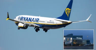 Az utolsó pillanatban kellett megszakítania a landolást a Ryanair londoni járatának