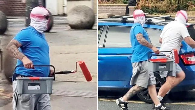 Egy "nagy brit hazafi" hatalmas bakiján röhög egész Anglia - egy feladata volt, egy angol zászlót felfesteni