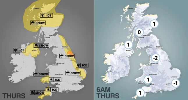 A Met Office komoly figyelmeztetést adott ki mára - extrém időjárási körülmények, komoly hóviharok sem kizártak A Met Office komoly figyelmeztetést adott ki mára - extrém időjárási körülmények, komoly hóviharok sem kizártak