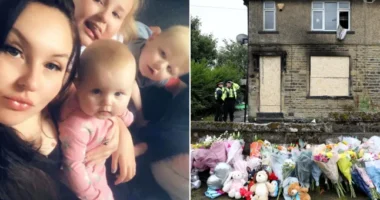 Magát akarta felgyújtani egy férfi, a keletkezett tűzben ehelyett egy nő és 3 kisgyermek vesztette életét Angliában