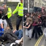 Több száz tinédzser okozott káoszt London belvárosában – dobálták a rendőröket, dulakodtak, balhéztak