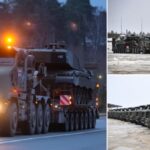 Megérkeztek a brit tankok Észtországba, közben Ukrajnában már civil célpontokra is lőnek az oroszok