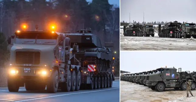Megérkeztek a brit tankok Észtországba, közben Ukrajnában már civil célpontokra is lőnek az oroszok 5