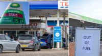 Rekordmagasan az üzemanyag ára Nagy-Britanniában, egyre több helyen állnak megint hosszú kocsisorok a kutaknál 2
