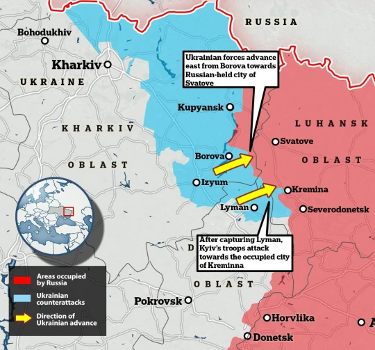 Nagy áttörést értek el az ukránok az oroszok ellen: fordulhat a kocka az orosz-ukrán háborúban 4