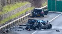 Horror autóbaleset Angliában, 8 autó ütközött az M40-esen: 2 halott, 12 sérült 2