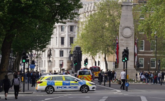 Drámai pillanatok: egy autós hajtott a Downing Street kerítésébe, az egész környéket lezárták 8