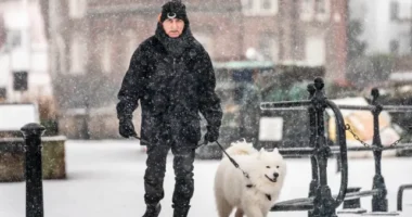 Tényleg jön a havazás Nagy-Britanniában, már a hétvégén - a Met Office sárga figyelmeztetést adott ki, és itt a térkép is , hogy hol várható hó 21