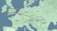 Egy Londonba tartó Ryanair repülőjárat 1500 km-rel arrébb Budapesten kötött ki az Isha vihar miatt 2