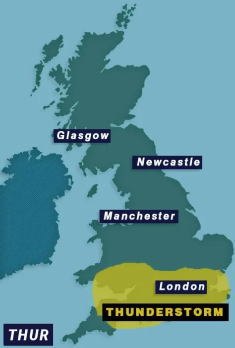 Hatalmas vihar és óriási villámok csapkodtak szerte Nagy-Britanniában, többek közt Londonban és környékén is 5