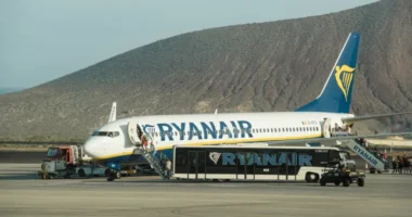 Hatalmas balhé a Ryanair egyik londoni járatán - 6 embert a rendőrök vittek el, annyira megvadultak a legénybúcsún lévő fiatalok
