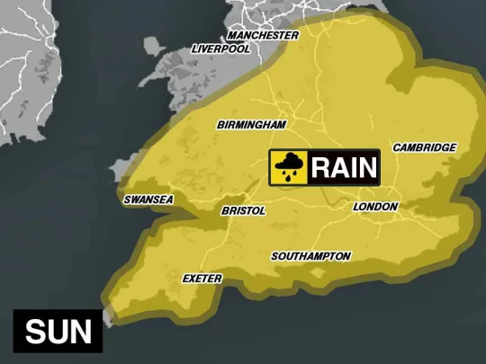 Életveszélyre figyelmeztető időjárási riasztás van érvényben ma, 100 mm esőt jósolnak az Egyesült Királyság több részén 4