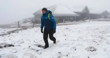 Sarkköri hideg levegő éri el Nagy-Britanniát - már van, ahol havazott, és fagy és jégeső sem kizárt egyes területeken