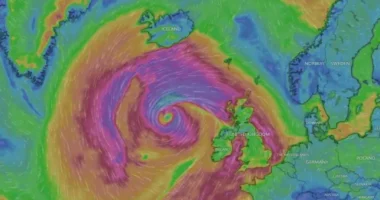 Itt van, hogy a Bert vihar pontosan mikor és hova érkezik Nagy-Britanniában - már van, ahol 2. szintű riasztás van érvényben