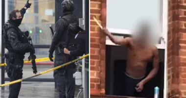 15 órán át tartó feszült patthelyzet Londonban - lezártak egy útszakaszt egy késsel fenyegetőző férfi miatt