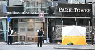 Halálra késeltek egy férfit London belvárosában egy luxusszálloda előtt