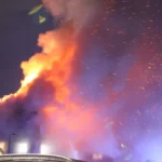 Hatalmas tűz Észak-Londonban egy lakóépületben: három gyermeket kórházba szállítottak