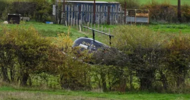 Lezuhant egy helikopter Doncasterben - 1 férfi meghalt, többen megsérültek