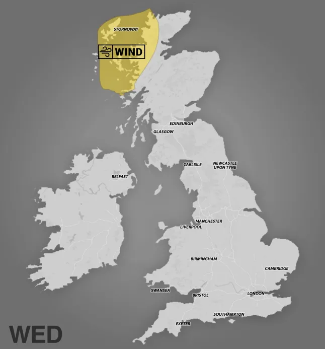 Egy nap alatt fél havi csapadék is lehullhat: Anglia és Wales több részén nagy eső jön a következő napokban Egy nap alatt fél havi csapadék is lehullhat: Anglia és Wales több részén nagy eső jön a következő napokban