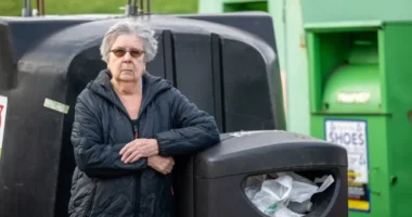 600 fontos bírságot kapott egy nagymama Angliában, miután egy kartondobozt – rajta a címével – kifújt a szél a kukából