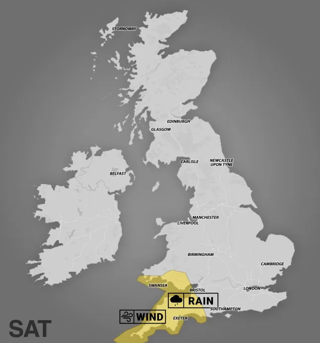 Az Ingrid vihar MA éri el Nagy-Britannia partjait Az Ingrid vihar MA éri el Nagy-Britannia partjait