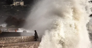 Az Ingrid vihar MA éri el Nagy-Britannia partjait