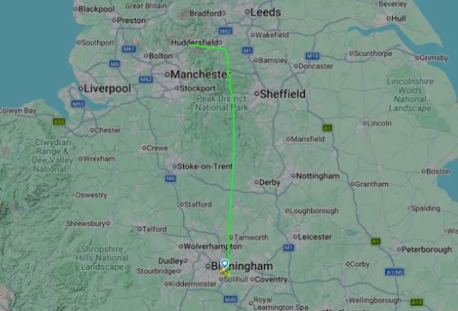Lezuhant egy repülőgép Manchester közelében - számos tűzoltó és mentő vonult ki a helyszínre Lezuhant egy repülőgép Manchester közelében - számos tűzoltó és mentő vonult ki a helyszínre