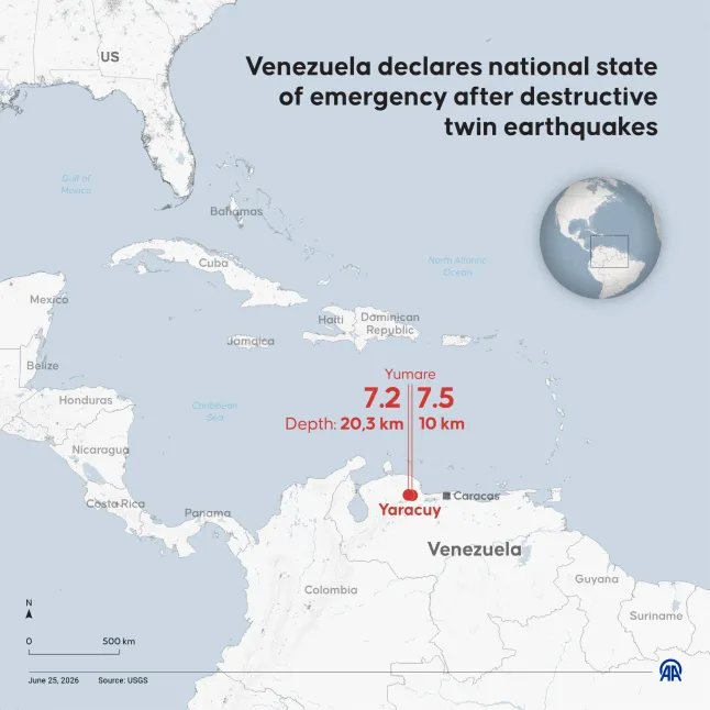 Katasztrófa Venezuelában: két óriási földrengés rázta meg az országot már most több száz halott és vagy 10 ezer ember eltűnt