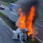 Hatalmas tömegkarambol Angliában az A1-esen: többen meghaltak